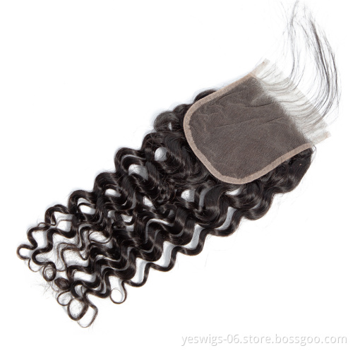 Cheap Virgin Hair Wholesale Vendors Brazilian Lace Frontal Closure With Baby Hair 4x4 2x6 5x5 13x4 13x6 6x6 7x7 360 Lace Closure